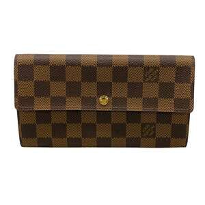 Louis Vuitton Pochette Porte Monnaie Cartes Credit Damier Long Wallet N61725
